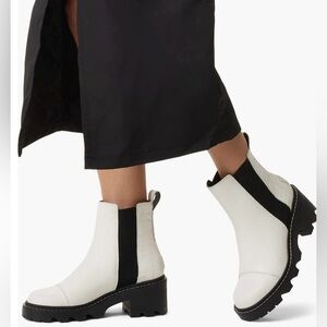 Sorel Joan Now Waterproof Chelsea Boot Sea Salt Sz 8.5